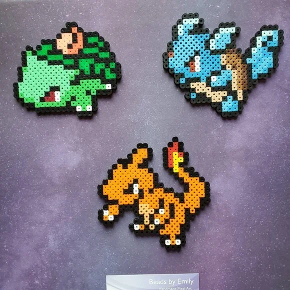 Hand Crafted Other Ivysaur Charmeleon Wartortle Magnets